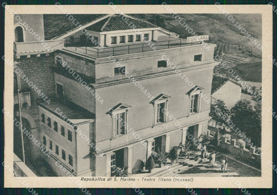 San Marino Teatro FG cartolina MQ5694 – fronte