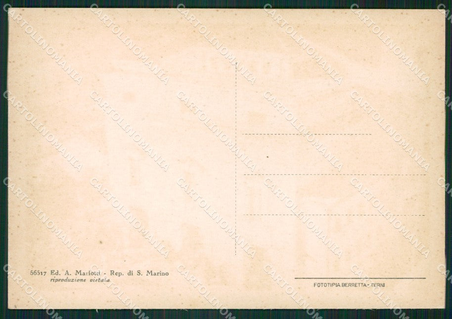 San Marino Teatro FG cartolina MQ5694 – retro