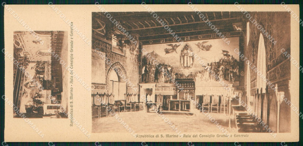 San Marino mini cartolina e cartolina MQ5703 – fronte