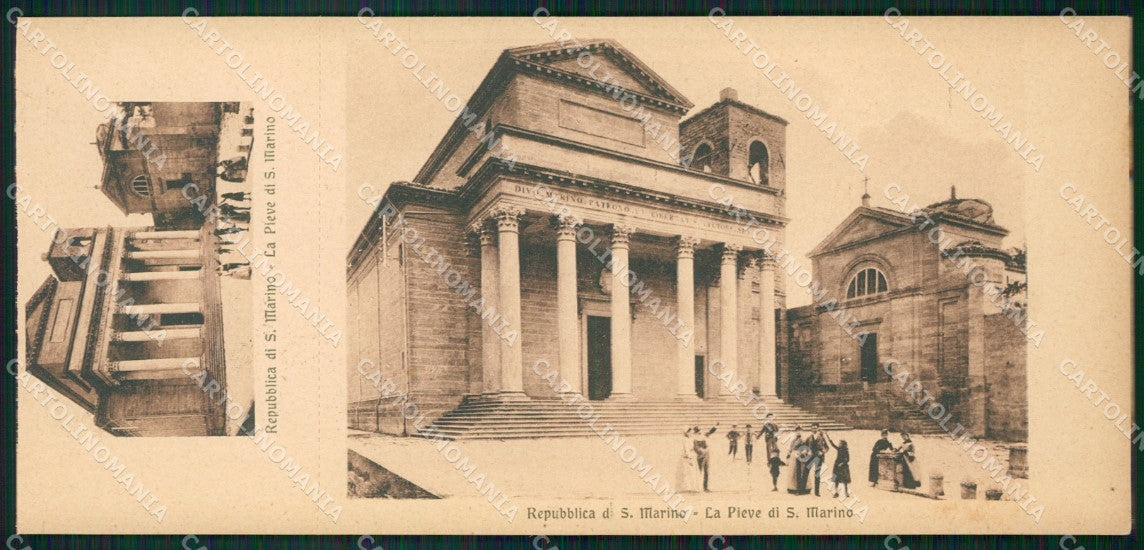 San Marino mini cartolina e cartolina MQ5704 – fronte