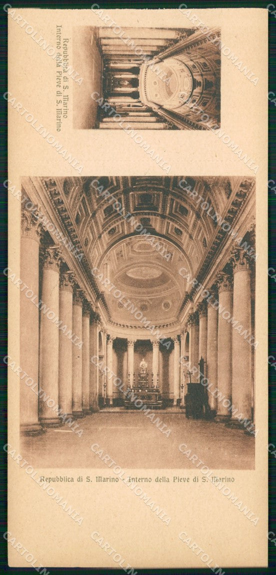 San Marino mini cartolina e cartolina MQ5705 – fronte