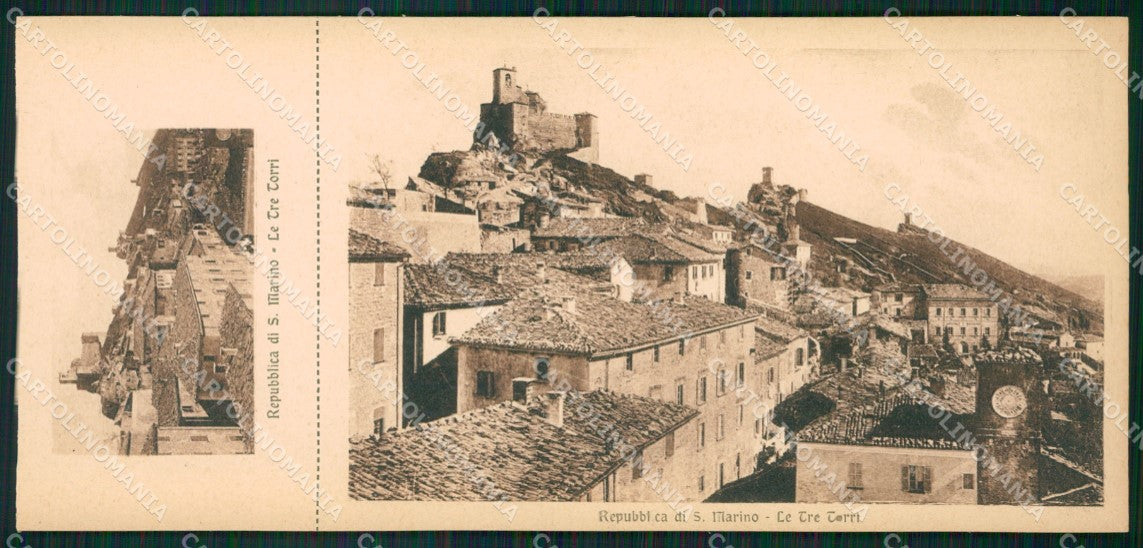 San Marino mini cartolina e cartolina MQ5708 – fronte