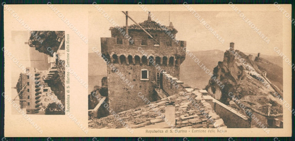 San Marino mini cartolina e cartolina MQ5710 – fronte