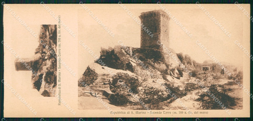 San Marino mini cartolina e cartolina MQ5711 – fronte