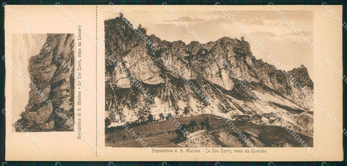San Marino mini cartolina e cartolina MQ5713 – fronte