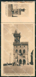 San Marino Palazzo Governativo ABRASA COLLA mini cartolina e cartolina MQ5718 – fronte