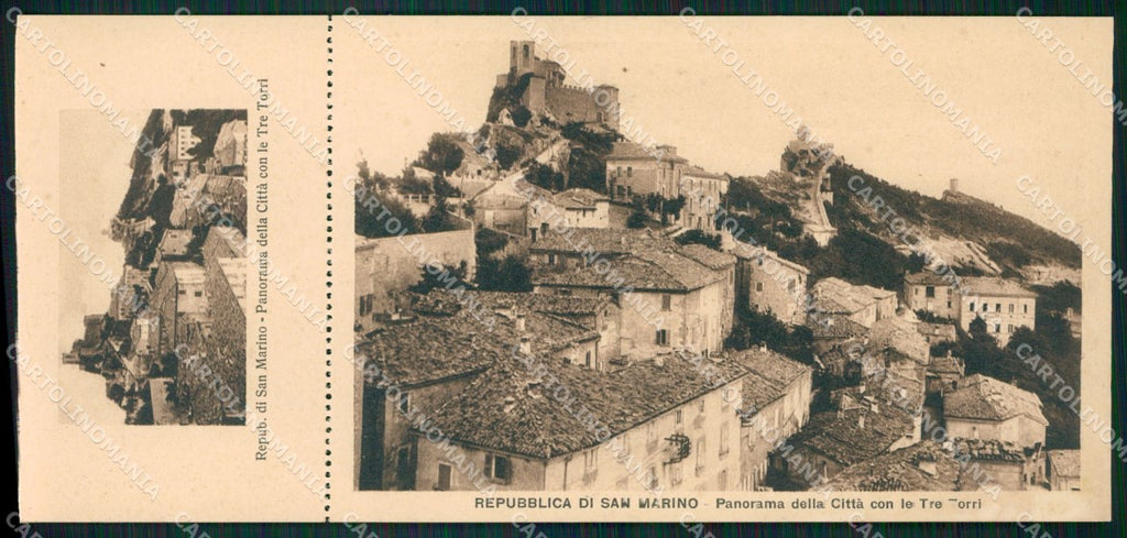 San Marino mini cartolina e cartolina MQ5724 – fronte