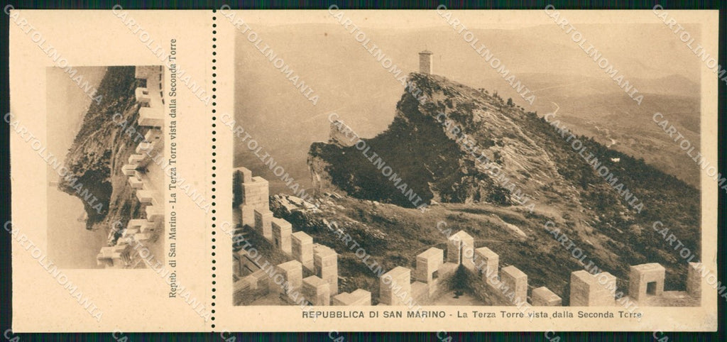 San Marino mini cartolina e cartolina MQ5726 – fronte