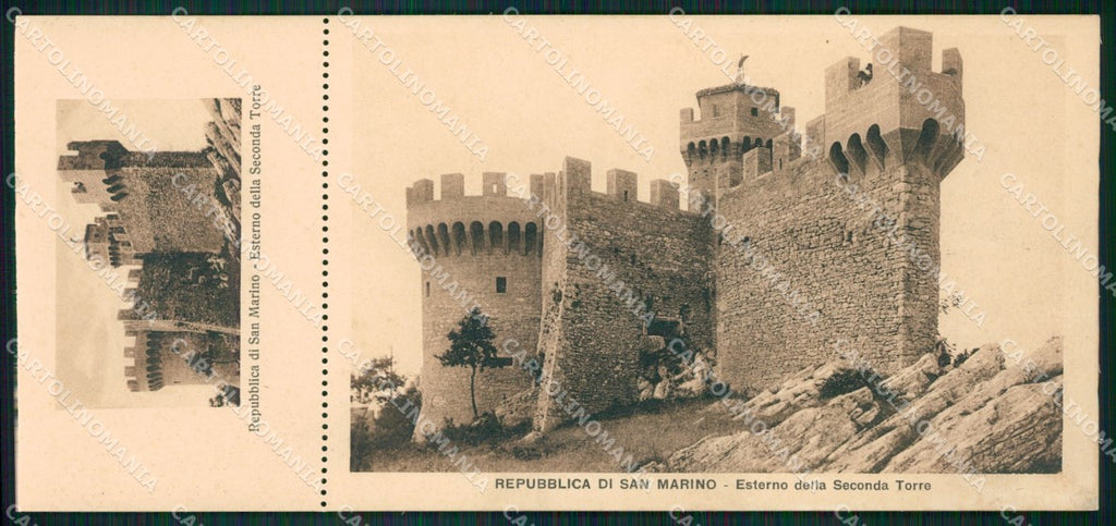 San Marino mini cartolina e cartolina MQ5727 – fronte