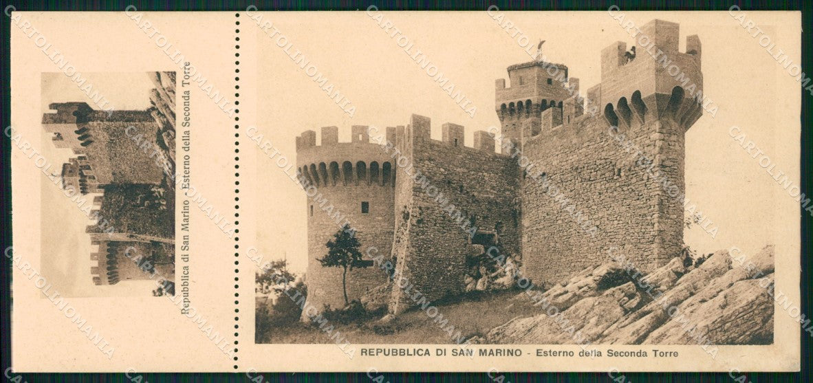 San Marino mini cartolina e cartolina MQ5727 – fronte