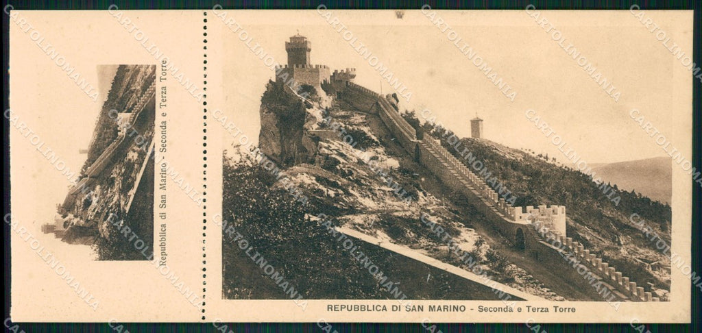 San Marino mini cartolina e cartolina MQ5729 – fronte