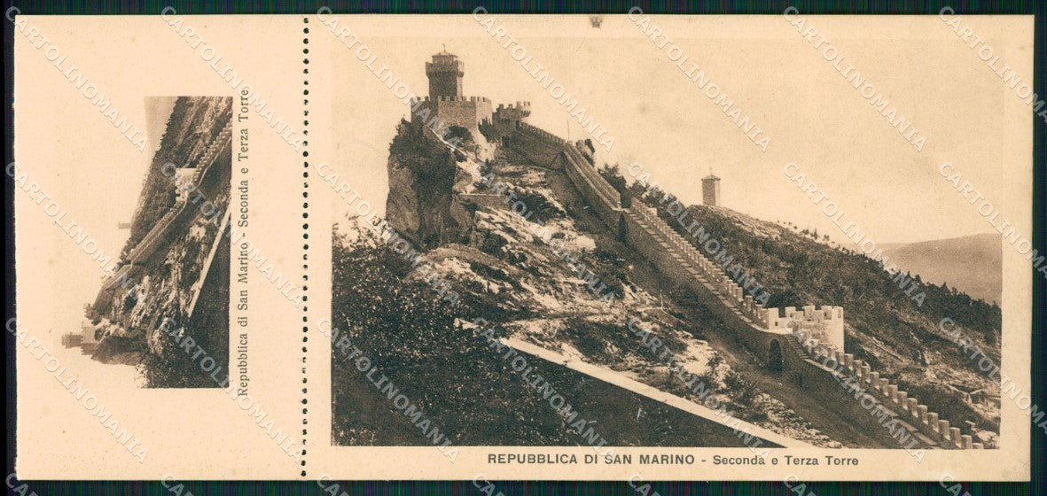 San Marino mini cartolina e cartolina MQ5729 – fronte