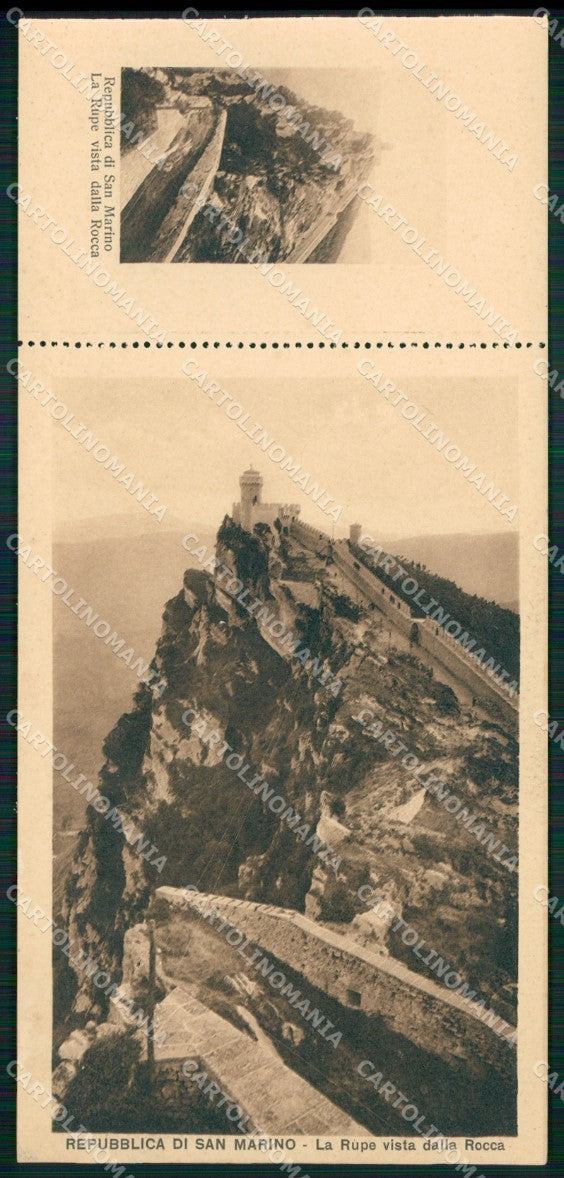 San Marino mini cartolina e cartolina MQ5730 – fronte