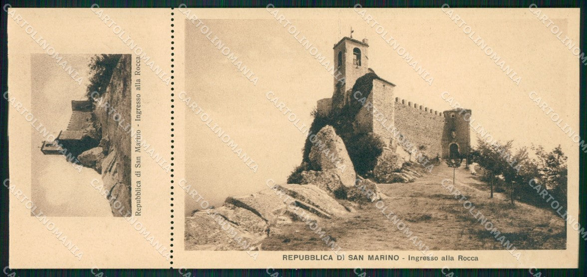 San Marino mini cartolina e cartolina MQ5732 – fronte