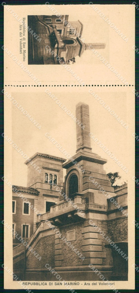 San Marino mini cartolina e cartolina MQ5734 – fronte