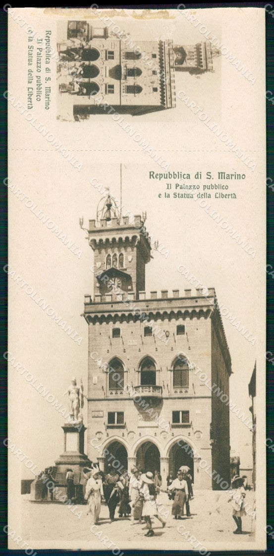 San Marino mini cartolina e cartolina MQ5736 – fronte