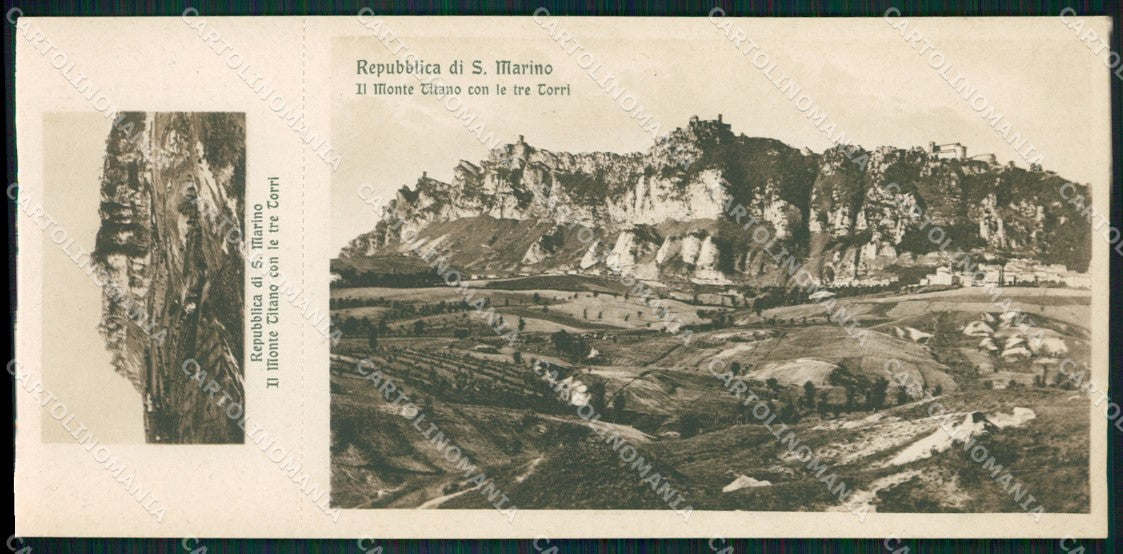 San Marino mini cartolina e cartolina MQ5737 – fronte