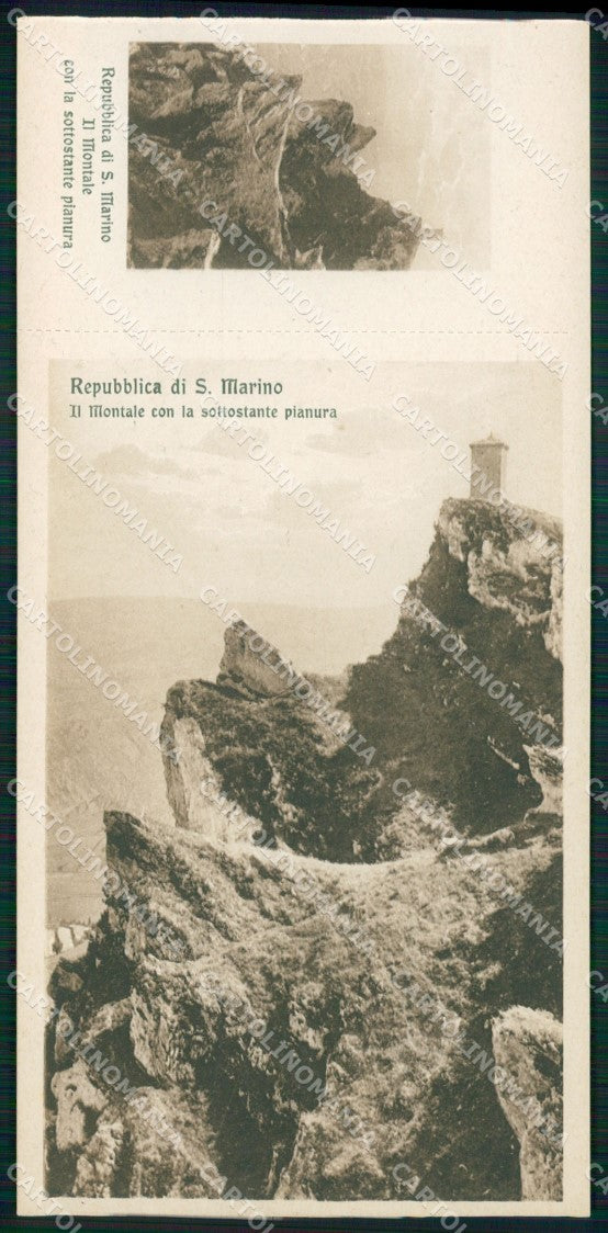 San Marino mini cartolina e cartolina MQ5744 – fronte