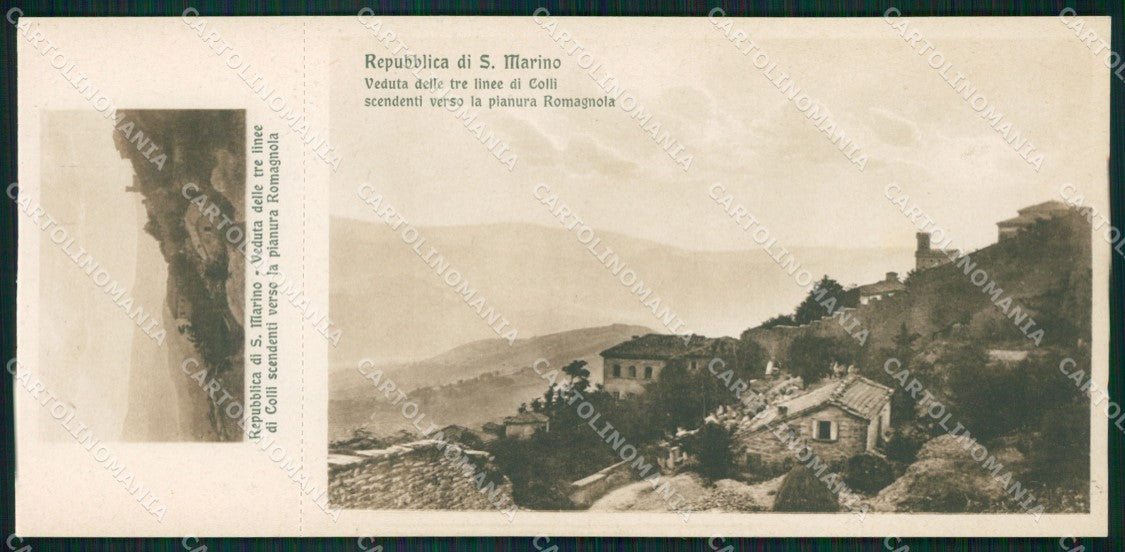 San Marino mini cartolina e cartolina MQ5745 – fronte