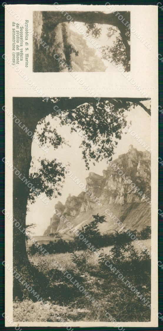 San Marino mini cartolina e cartolina MQ5746 – fronte