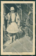 Grecia Greece Albania Types Ethnic postcard cartolina MT0017 – fronte