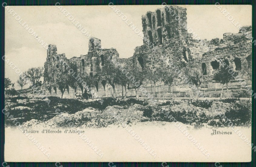 Grecia Greece Athens postcard cartolina MT0045 – fronte
