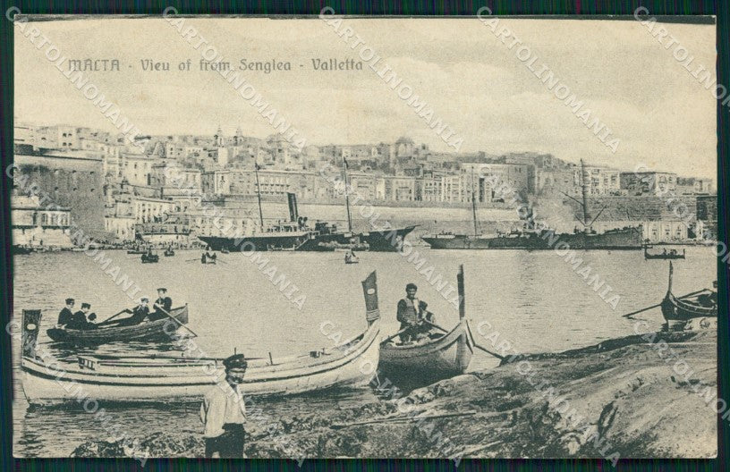 Malta Valletta postcard cartolina MT0112 – fronte