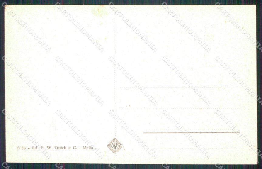 Malta postcard cartolina MT0116 – retro