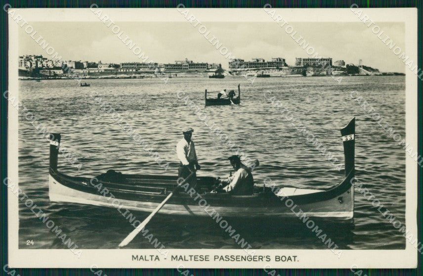 Malta Real Photo postcard cartolina MT0127 – fronte