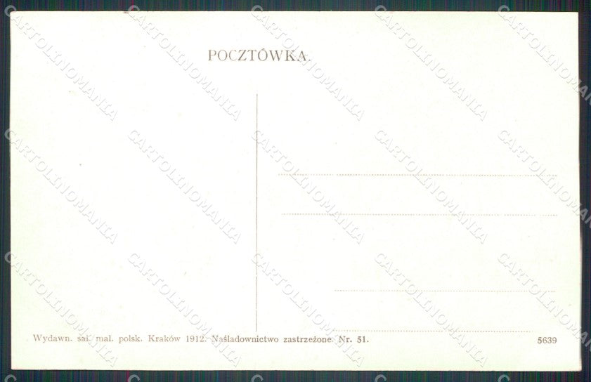 Polonia Poland Krakow postcard cartolina MT0137 – retro