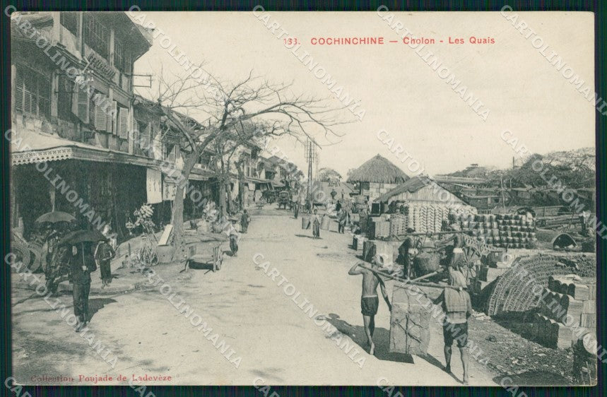 Vietnam Cochinchine Cholon Types Ethnic postcard cartolina MT0231 – fronte