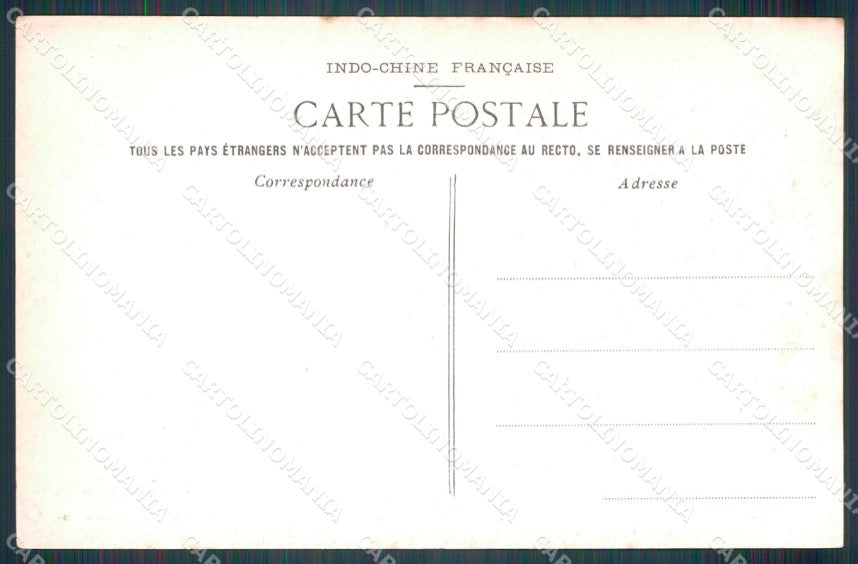 Vietnam Tonkin Hanoi Types Ethnic postcard cartolina MT0261 – retro