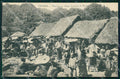 Vietnam Tonkin Muong Khuong Types Ethnic Market postcard cartolina MT0273 – fronte