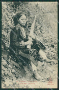 Vietnam Tonkin Tuyen Quang Types Ethnic postcard cartolina MT0277 – fronte