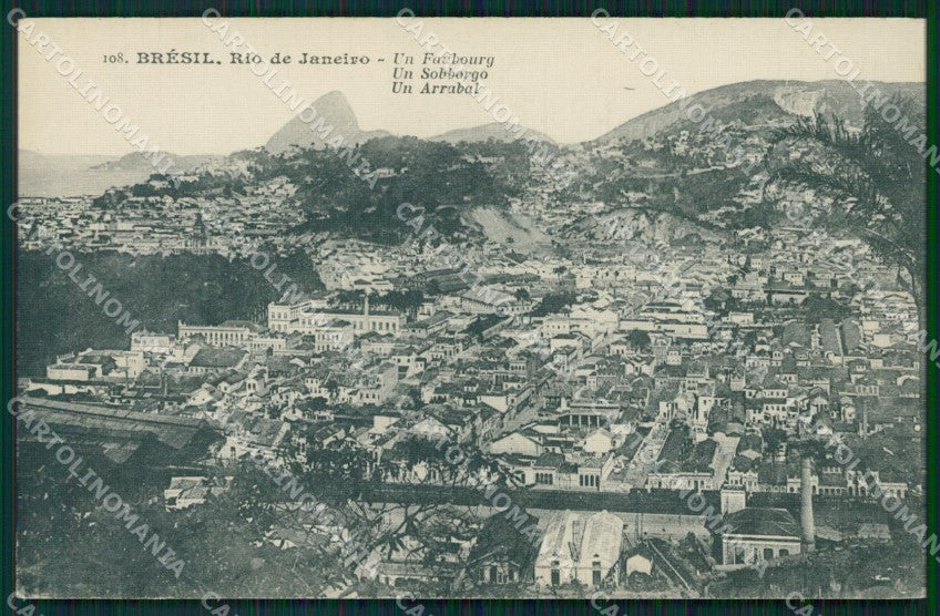 Brasile Brazil Rio de Janeiro postcard cartolina MT0323 – fronte