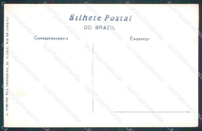 Brasile Brazil Rio de Janeiro postcard cartolina MT0325 – retro