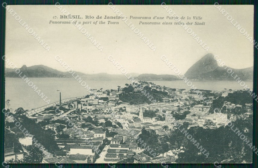 Brasile Brazil Rio de Janeiro postcard cartolina MT0336 – fronte