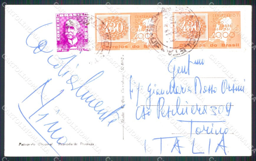 Brasile Brazil Rio de Janeiro Real Photo postcard cartolina MT0365 – retro