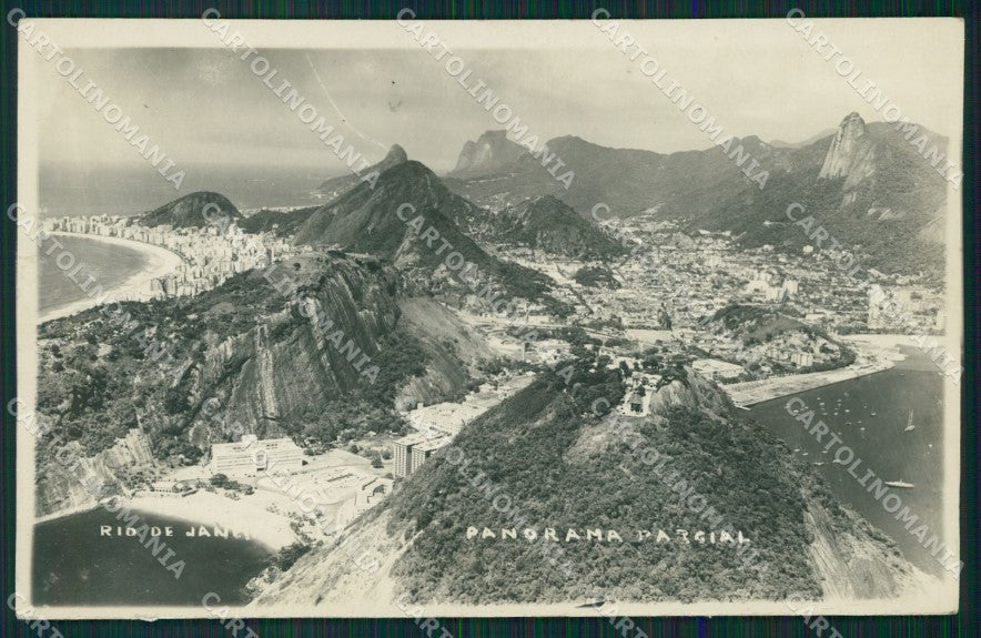 Brasile Brazil Rio de Janeiro Real Photo postcard cartolina MT0367 – fronte