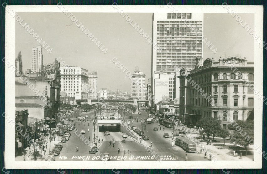Brasile Brazil Sao Paulo Real Photo postcard cartolina MT0378 – fronte