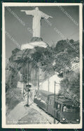 Brasile Brazil Rio de Janeiro Tramway Real Photo postcard cartolina MT0384 – fronte