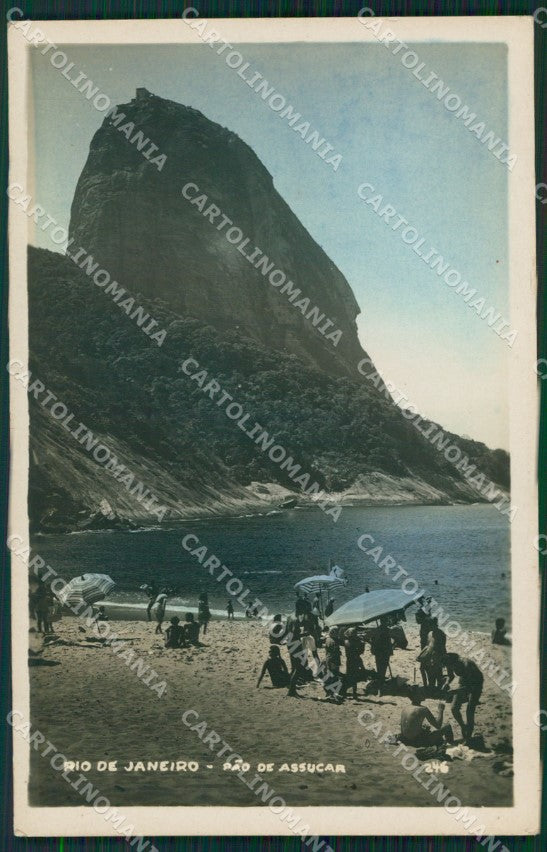 Brasile Brazil Rio de Janeiro Real Photo postcard cartolina MT0392 – fronte