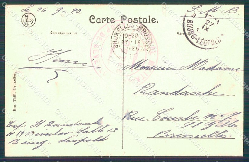 Russia Russian Types Ethnic postcard cartolina MT0519 – retro
