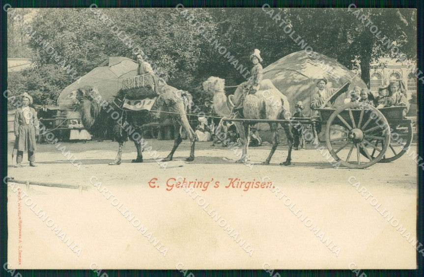 Russia Russian Types Ethnic Kirgisen postcard cartolina MT0548 – fronte