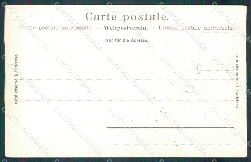 Svizzera Lugano Monte San Salvatore Funicolare postcard cartolina MT0578 – retro