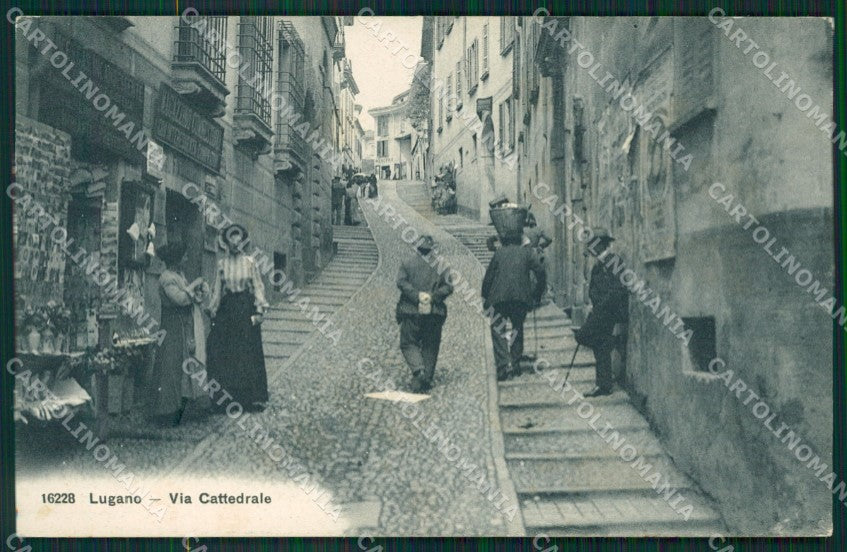 Svizzera Lugano postcard cartolina MT0587 – fronte