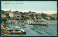 Svizzera Lugano Battello postcard cartolina MT0594 – fronte