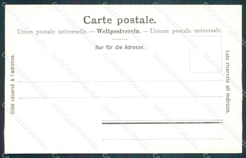 Svizzera Lugano Monte San Salvatore postcard cartolina MT0596 – retro