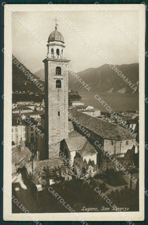 Svizzera Lugano postcard cartolina MT0599 – fronte