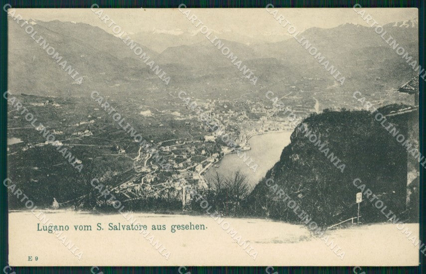 Svizzera Lugano postcard cartolina MT0601 – fronte